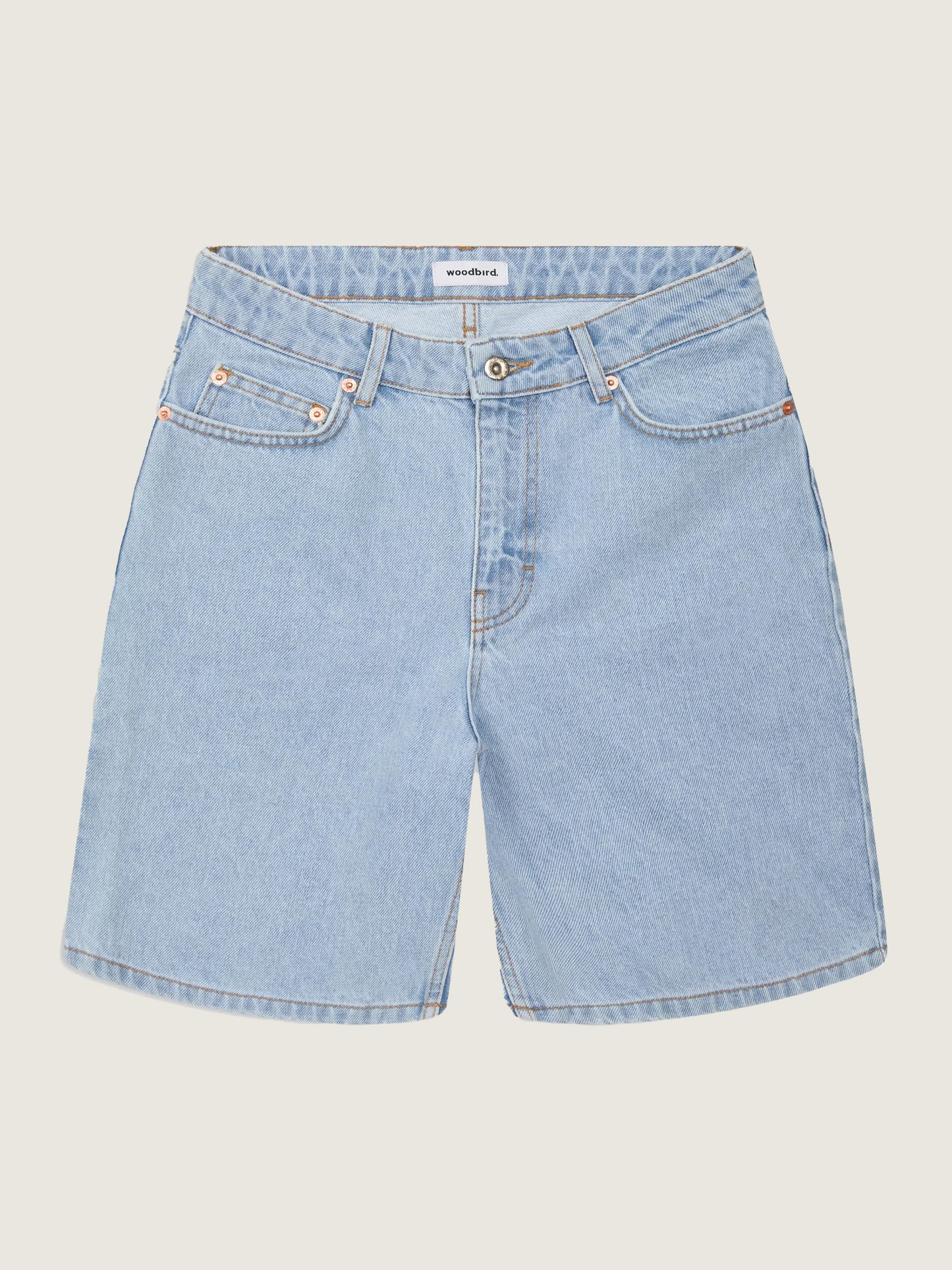 Woodbird Female Maggie Brando Shorts Shorts 90s Blue