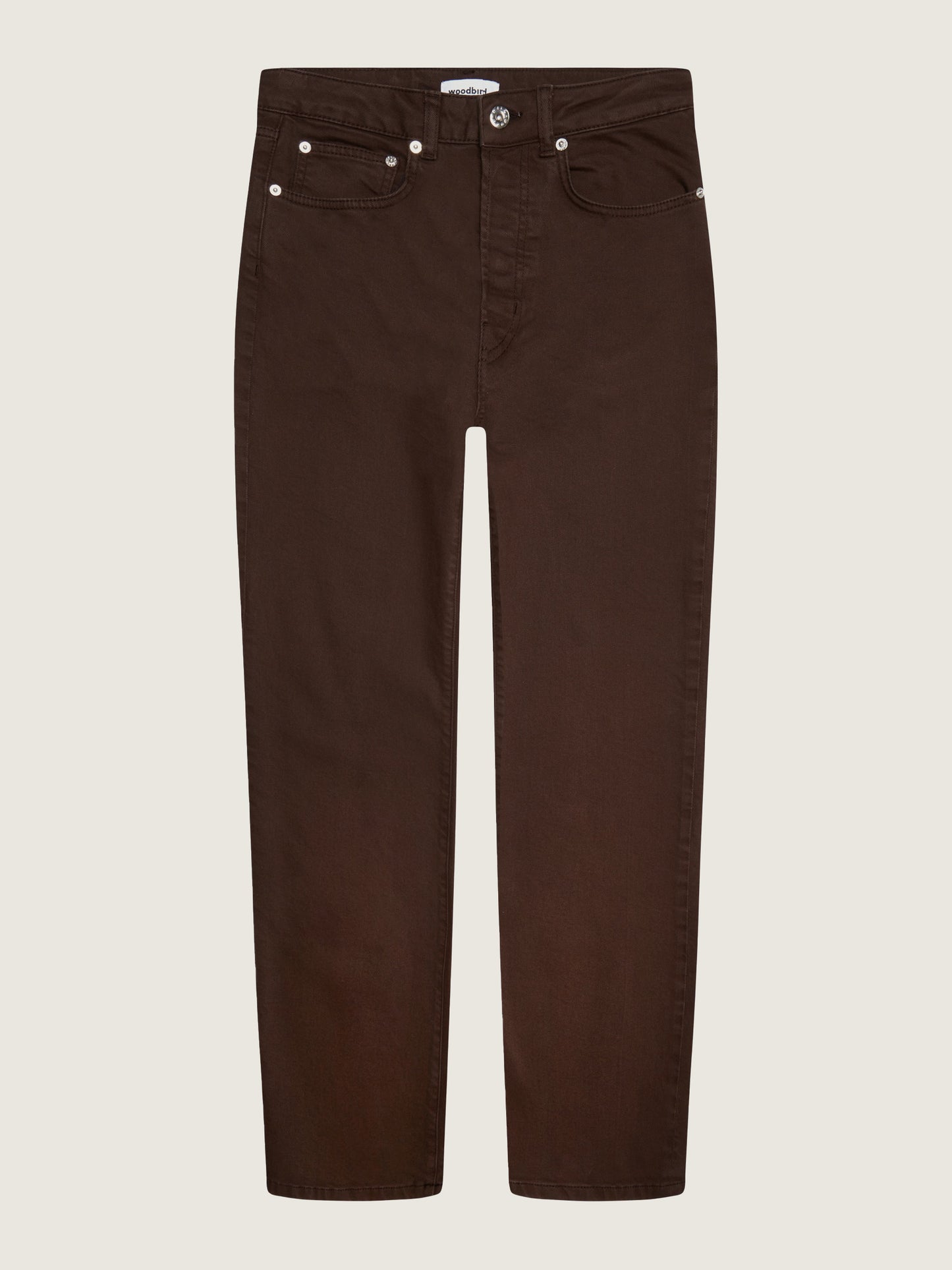 Woodbird Female Maria Color Jeans Jeans Brown