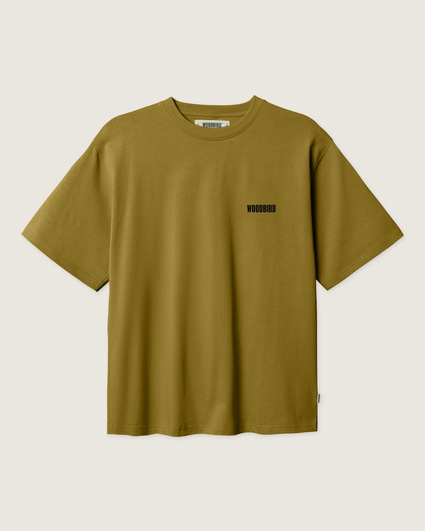 Woodbird WBBaine Balance tee T-Shirts Dark Green