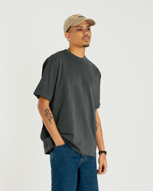 Woodbird WBBaine Base tee T-Shirts Forrest Green