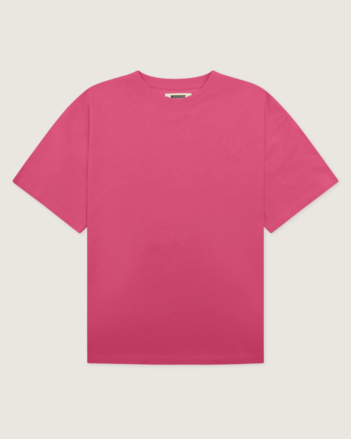 Woodbird WBBaine Base tee T-Shirts Pink