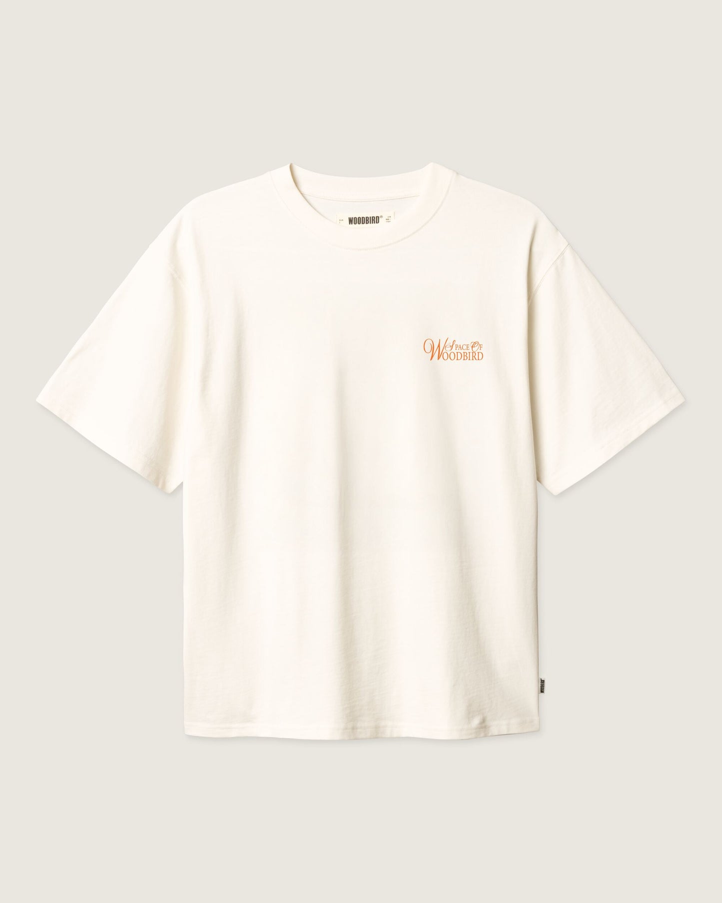 Woodbird WBBaine Flower Tee T-Shirts Off White