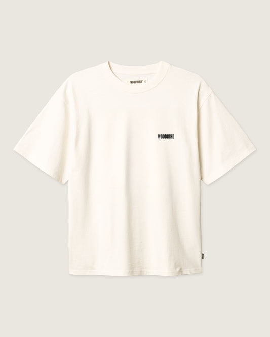 Woodbird WBBaine Founded Tee T-Shirts Off White