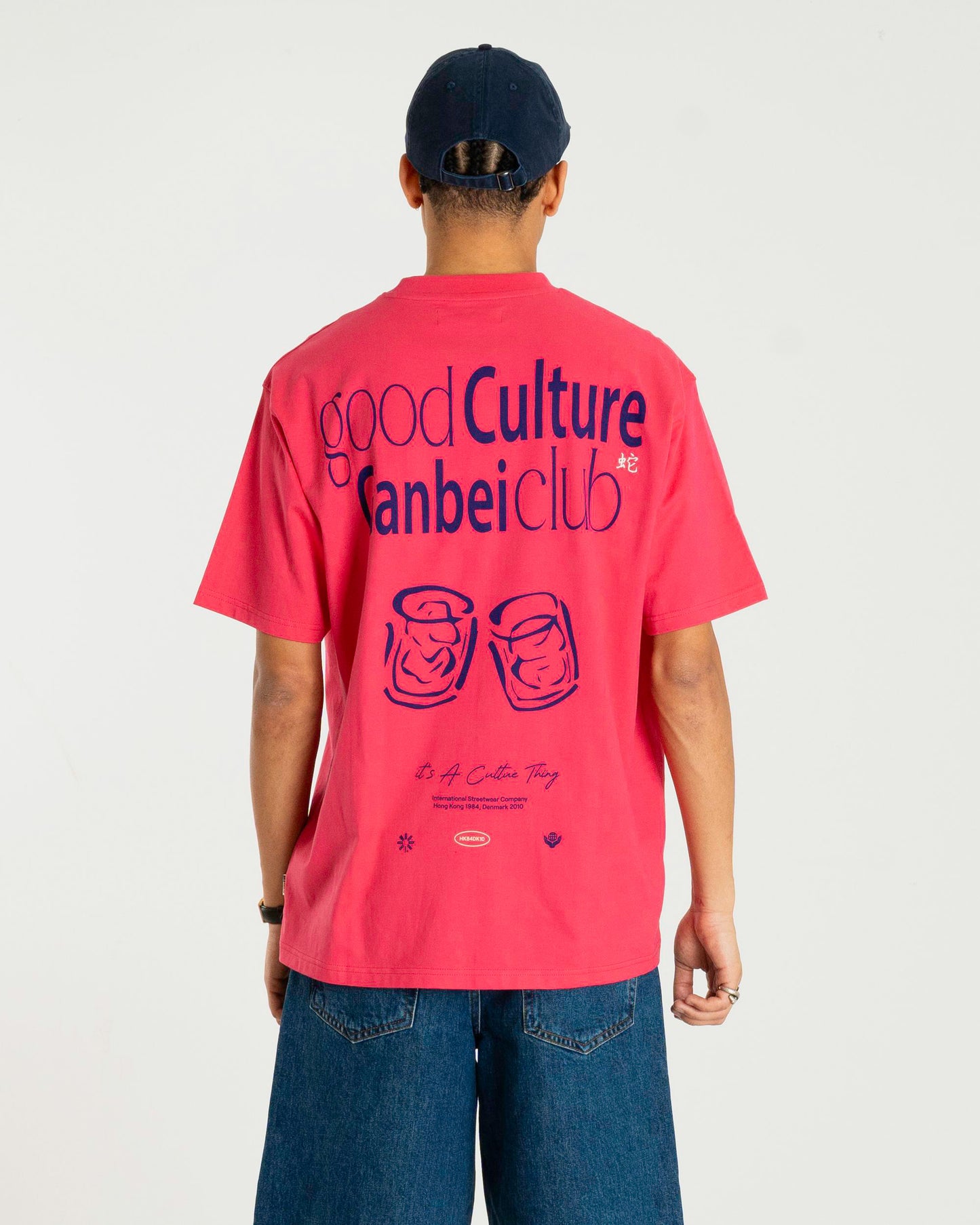 Woodbird WBBaine Ganbei Tee T-Shirts Pink