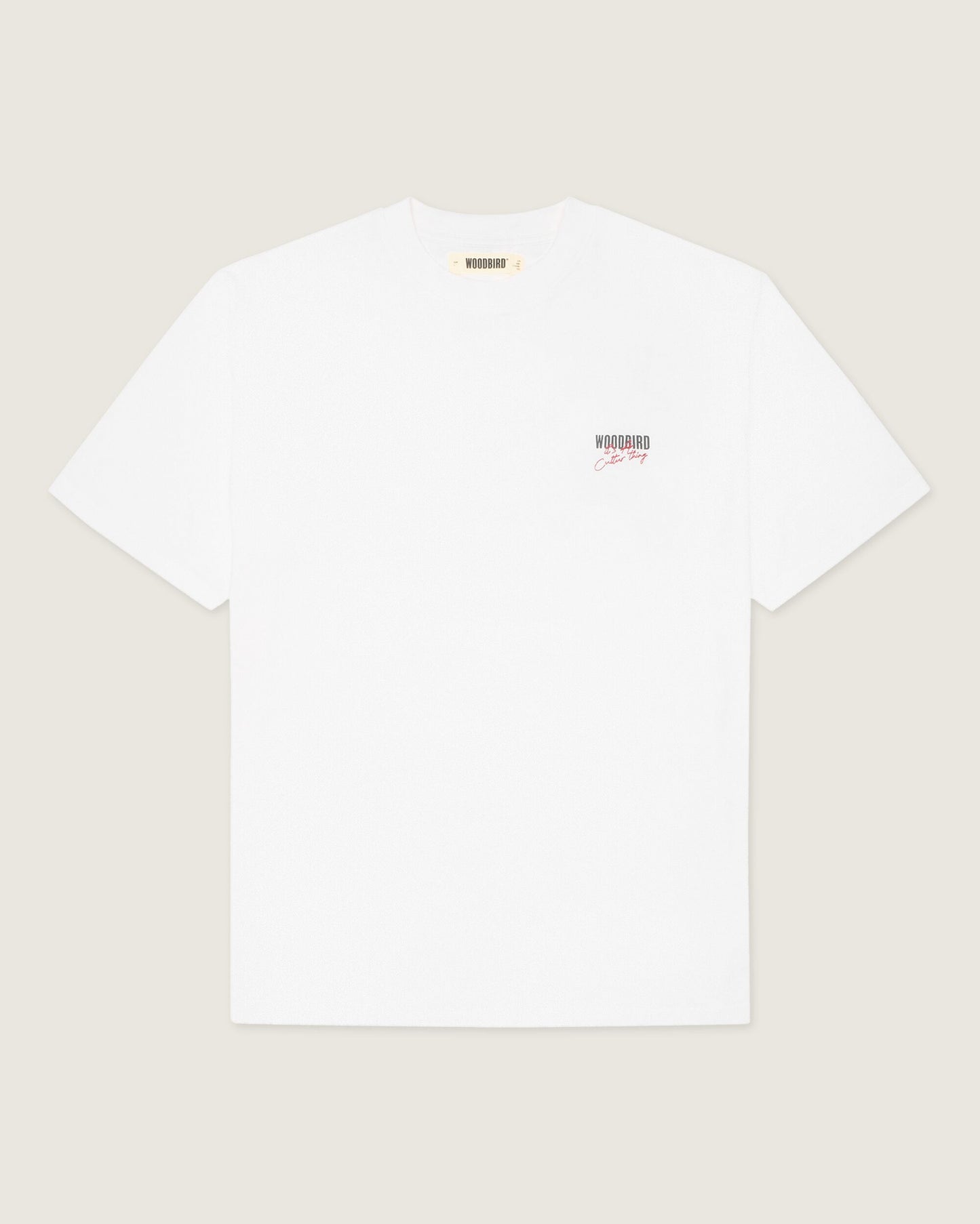 Woodbird WBBaine Ganbei Tee T-Shirts White