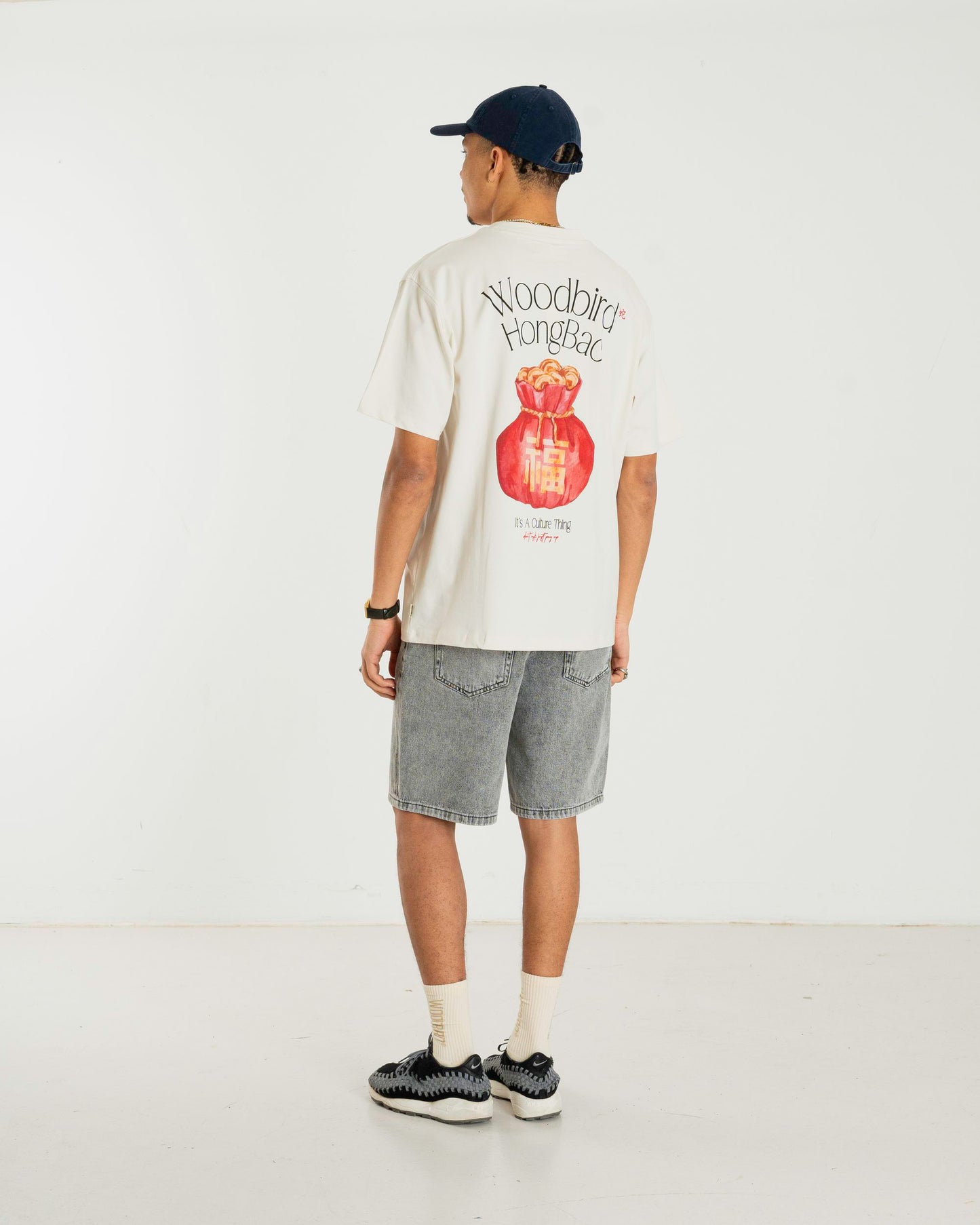 Woodbird WBBaine HongBao Tee T-Shirts Off White