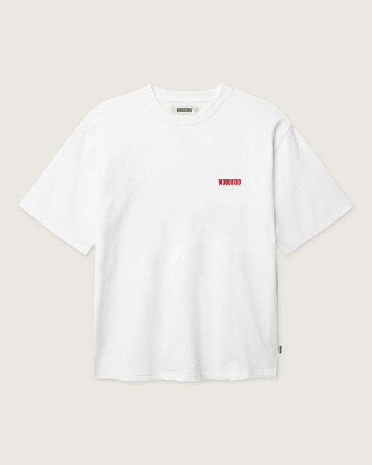 Woodbird WBBaine Space Tee T-Shirts White