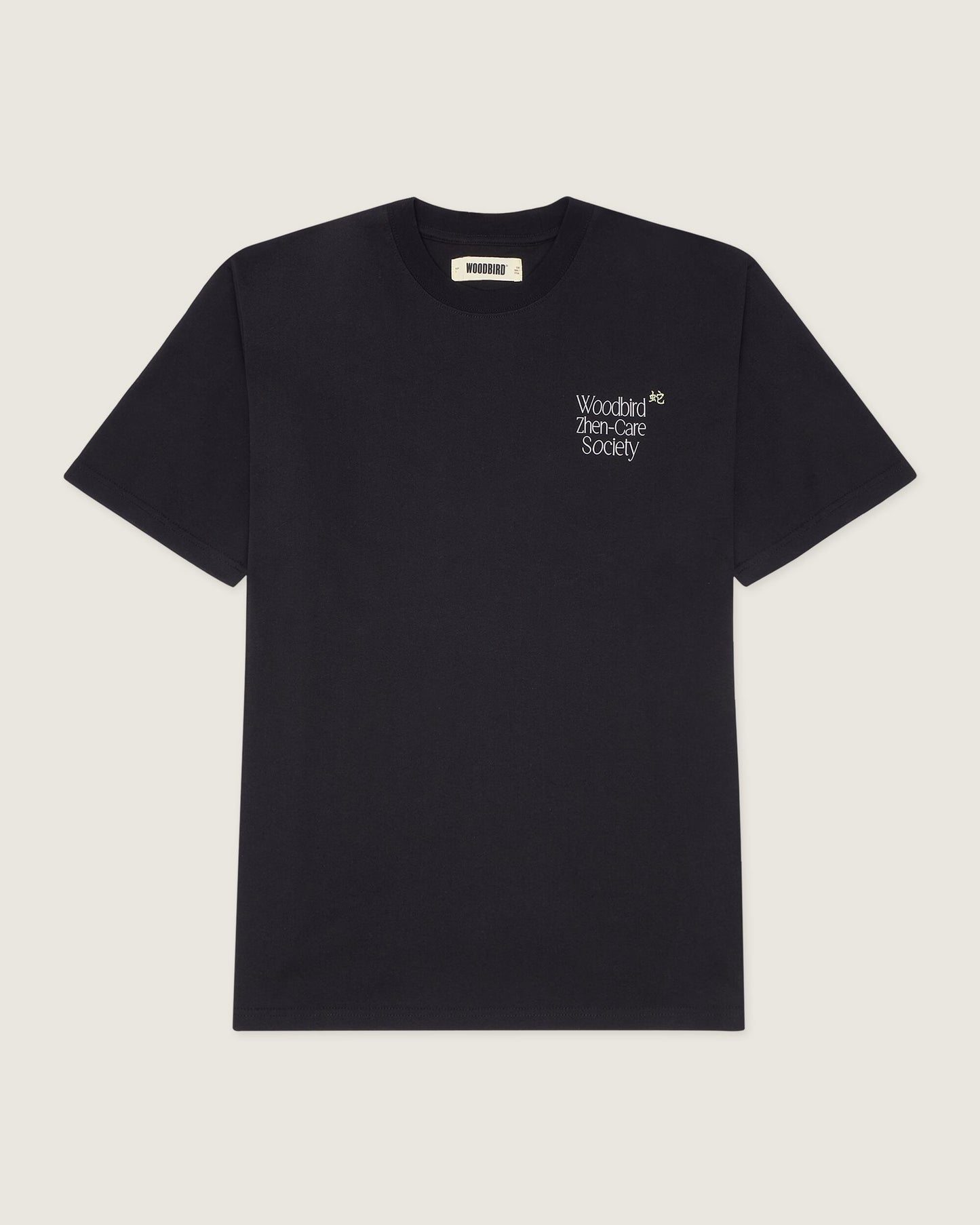 Woodbird WBBaine Zhen Tee. T-Shirts Black