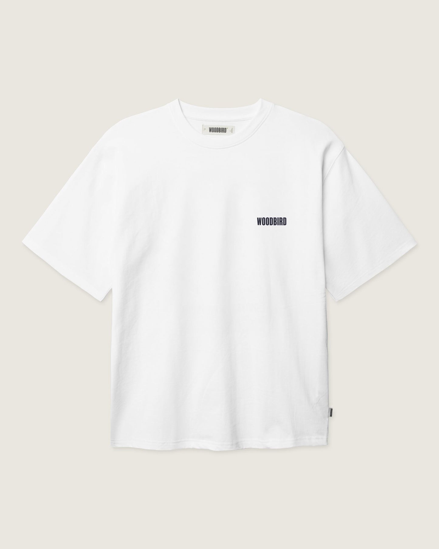Woodbird WBBaine intro tee T-Shirts White
