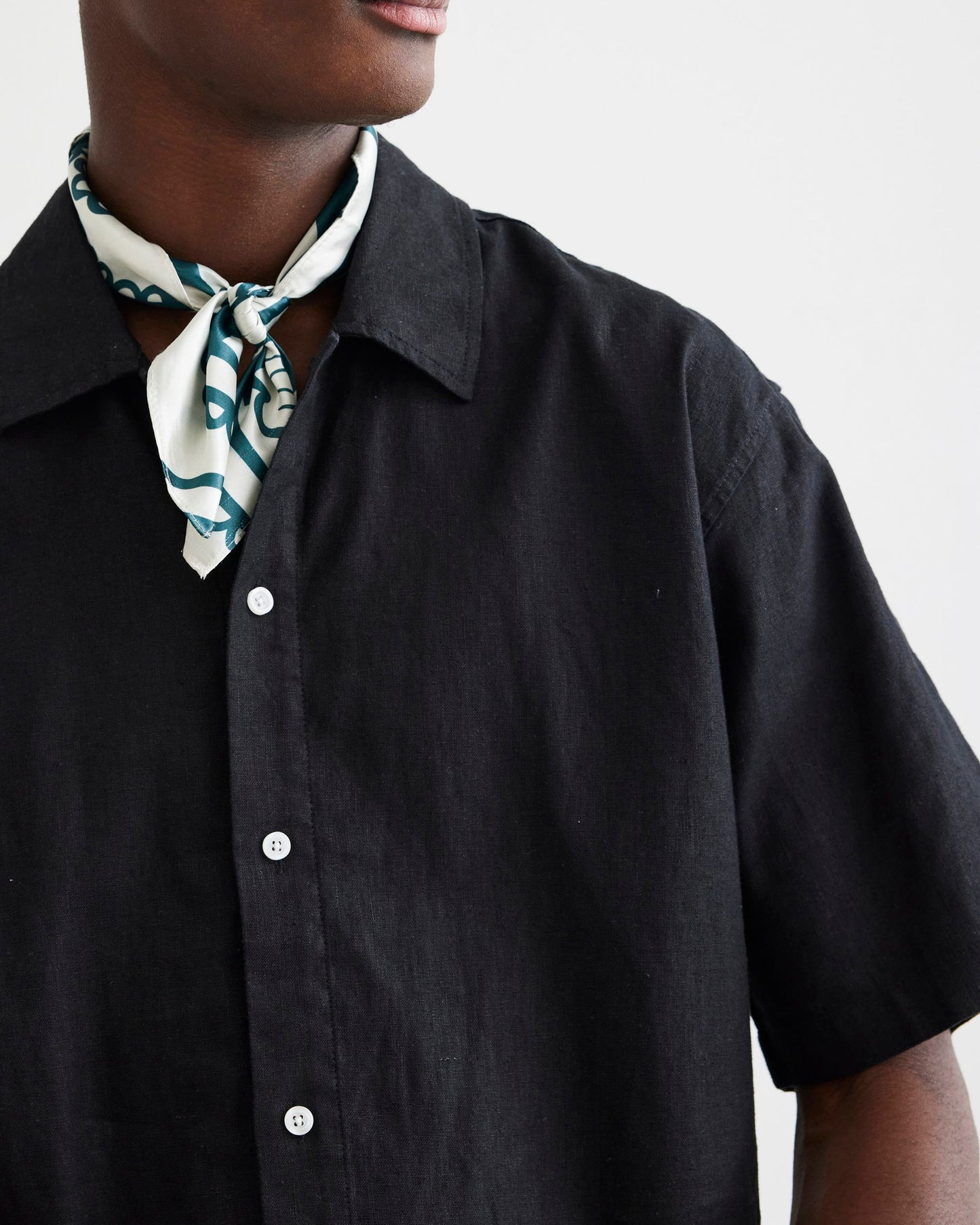 Woodbird WBBanks Linen Shirt Shirts Black