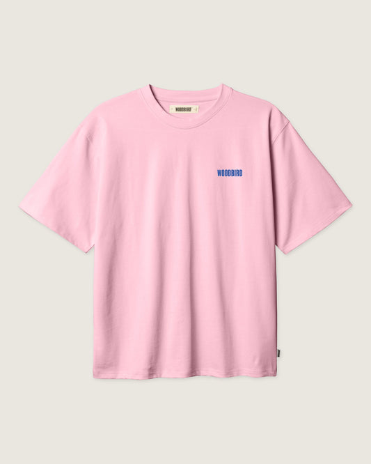 Woodbird WBBeam Curbi Tee T-Shirts Dusty Rose