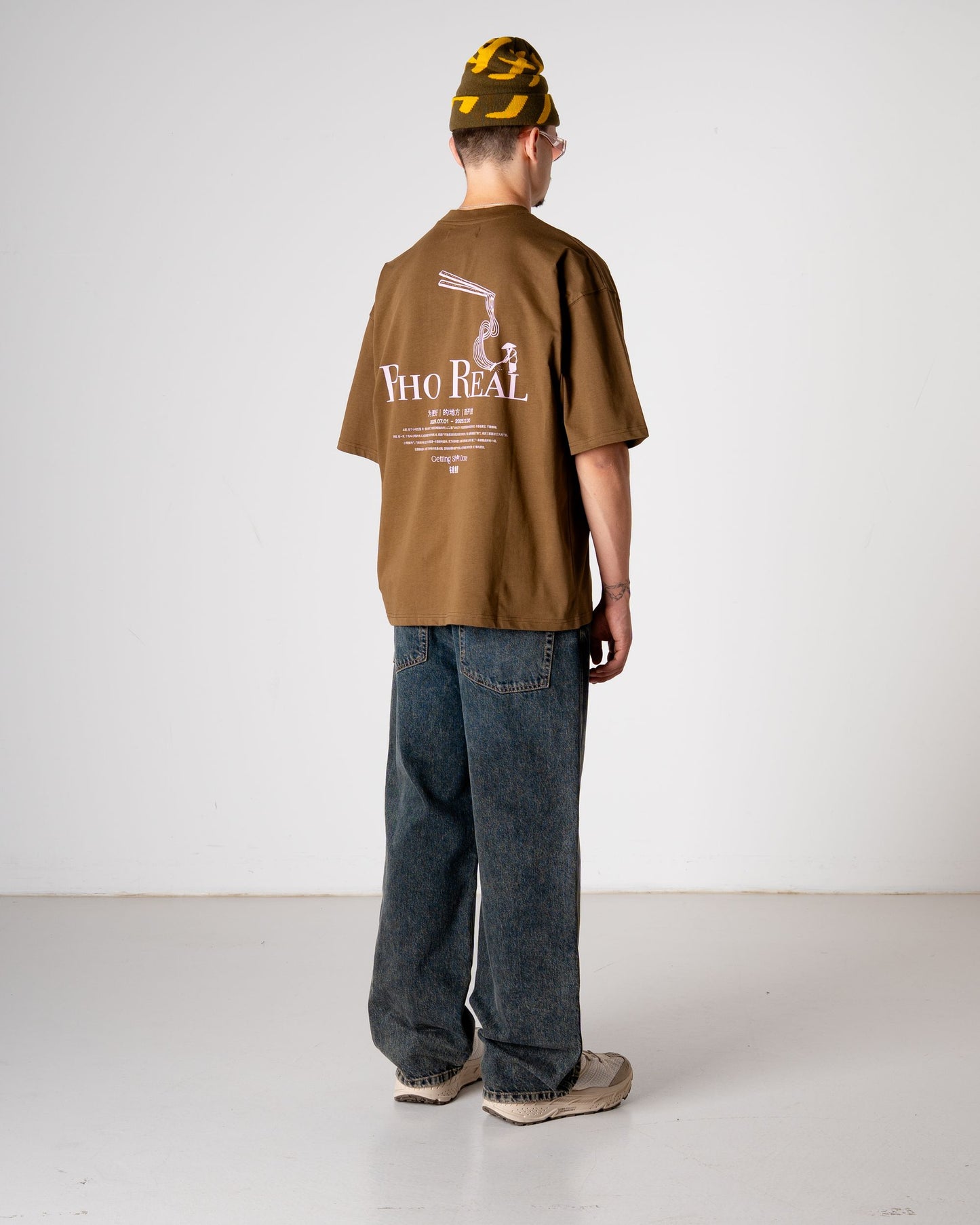 Woodbird WBBeam Pho Tee T-Shirts Dark Brown