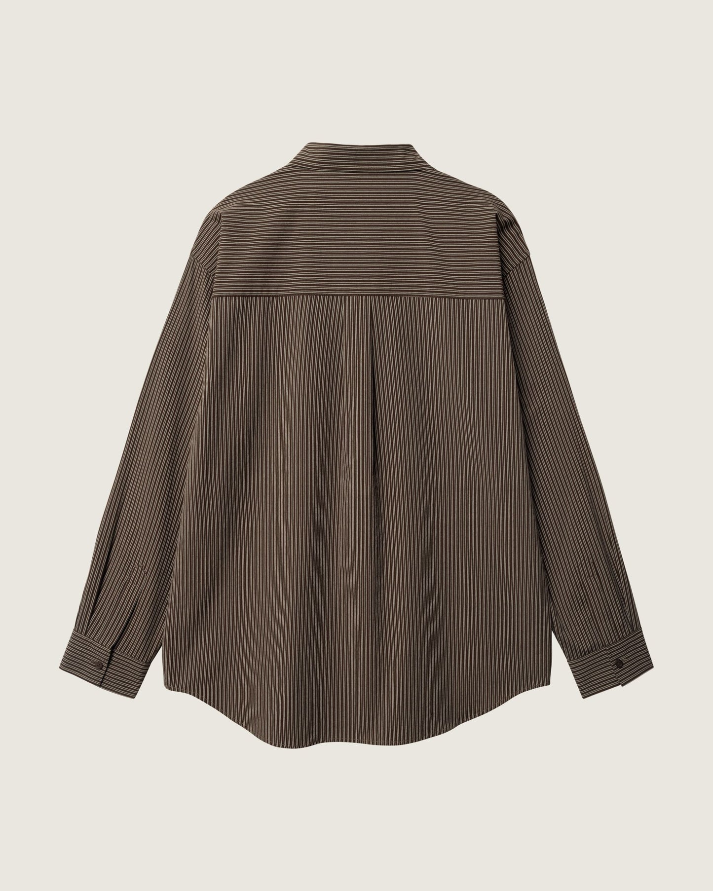 Woodbird Female WBBecca Stripe Shirt Shirts Brown