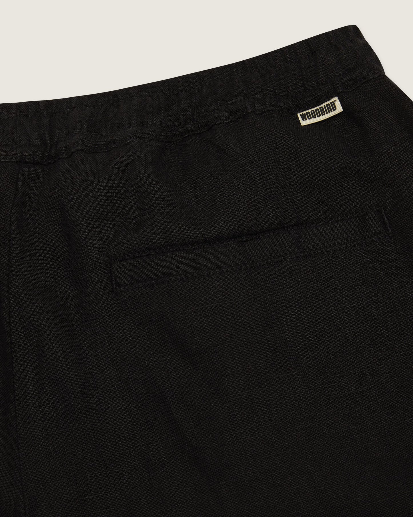 Woodbird WBBommy Linen Shorts Shorts Black