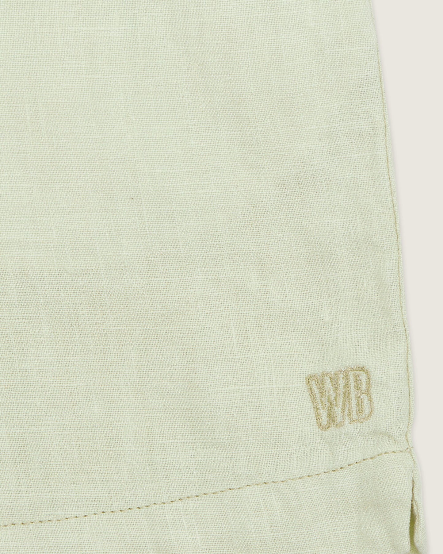Woodbird WBBommy Linen Shorts Shorts Mint Green