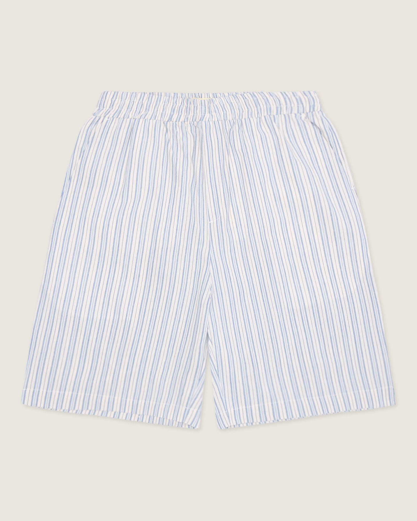 Woodbird WBBommy Stripe Shorts Shorts Light Blue
