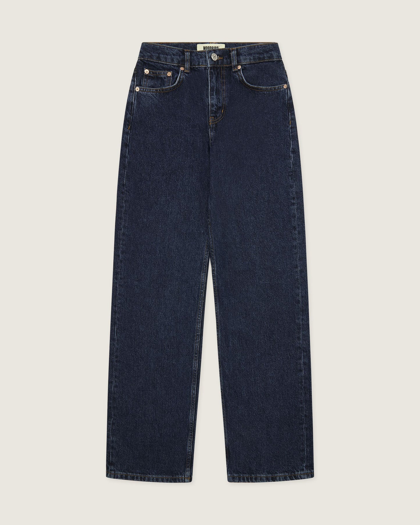 Woodbird Female WBCarla 90s Rinse Jeans Jeans 90s Blue