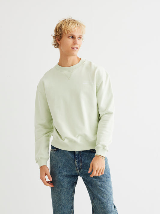 Woodbird WBCope Tech Crew Sweats Mint Green