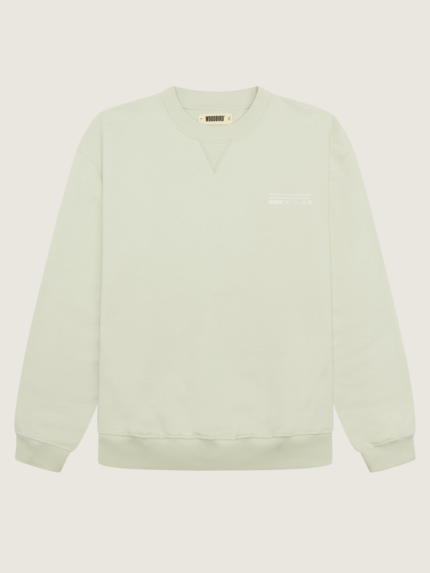 Woodbird WBCope Tech Crew Sweats Mint Green