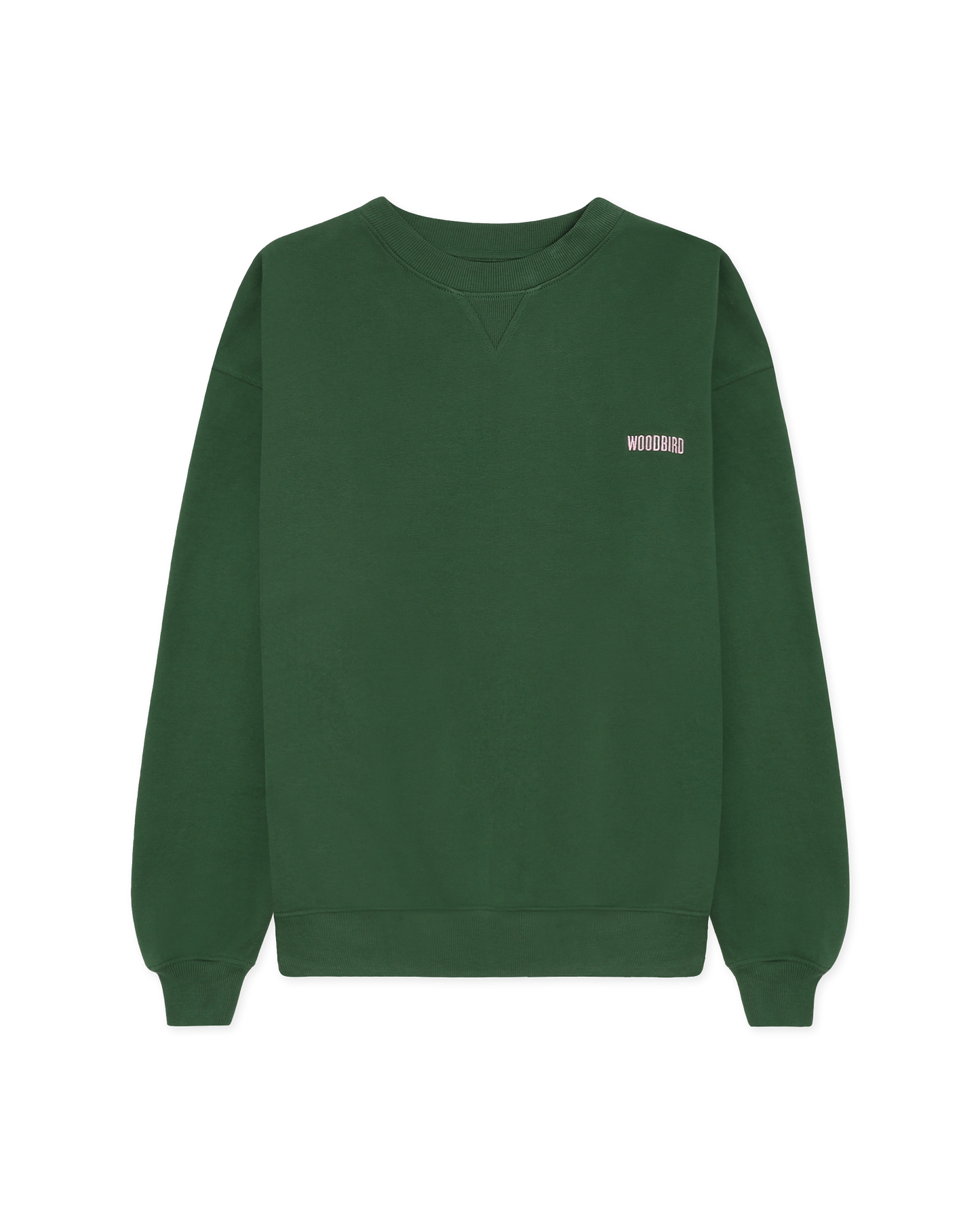 Woodbird Female WBCupe Curb Crew Sweats Dark Green