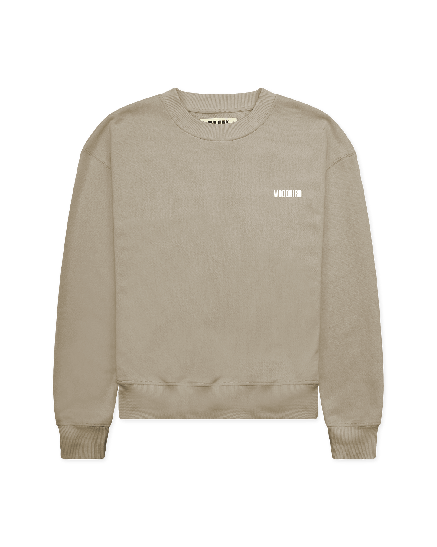 Woodbird Female WBCupe Home Crew Sweats Khaki