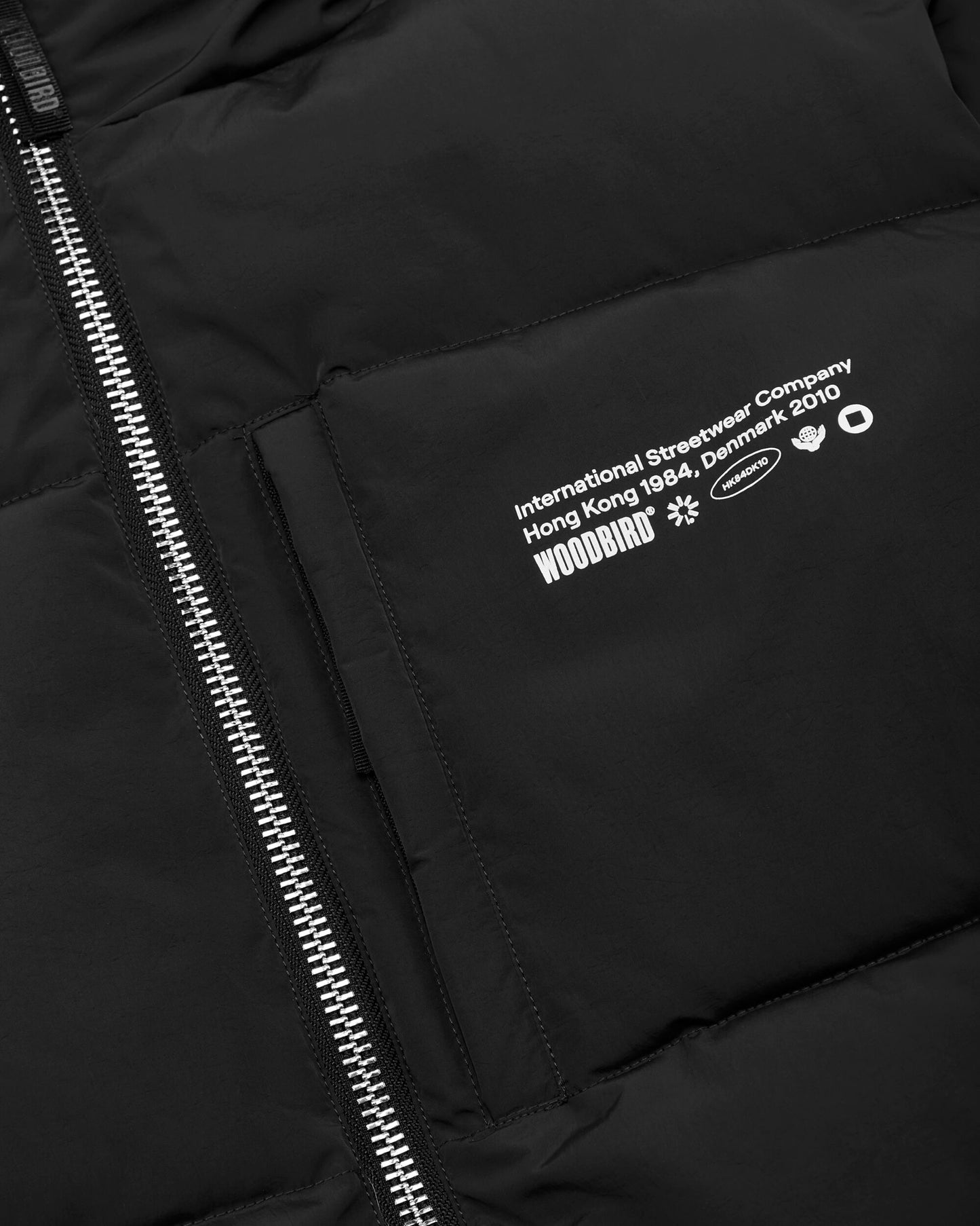 Woodbird WBDapper Puff Jacket Outerwear Black