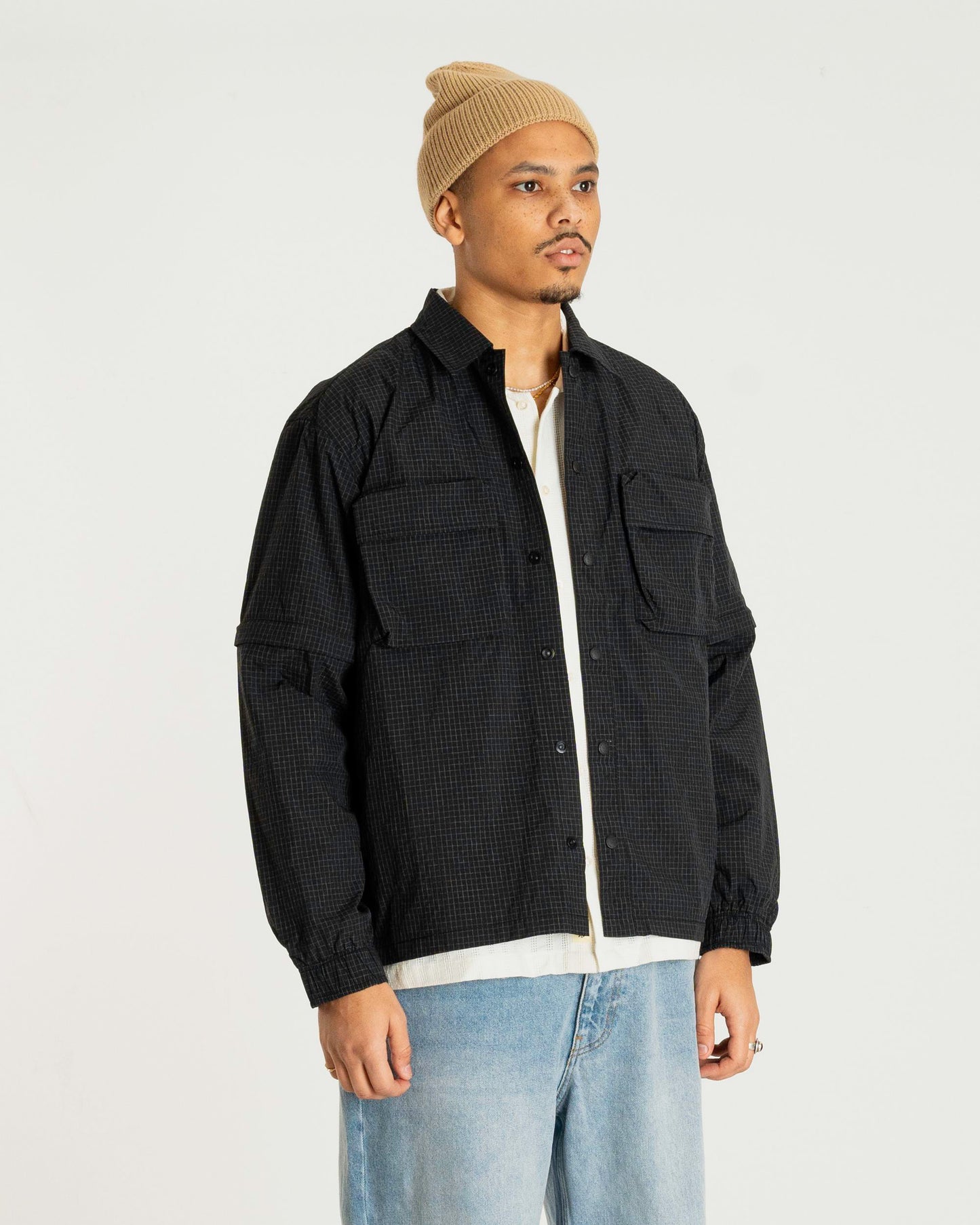 Woodbird WBDim Sports Shirt Shirts Black