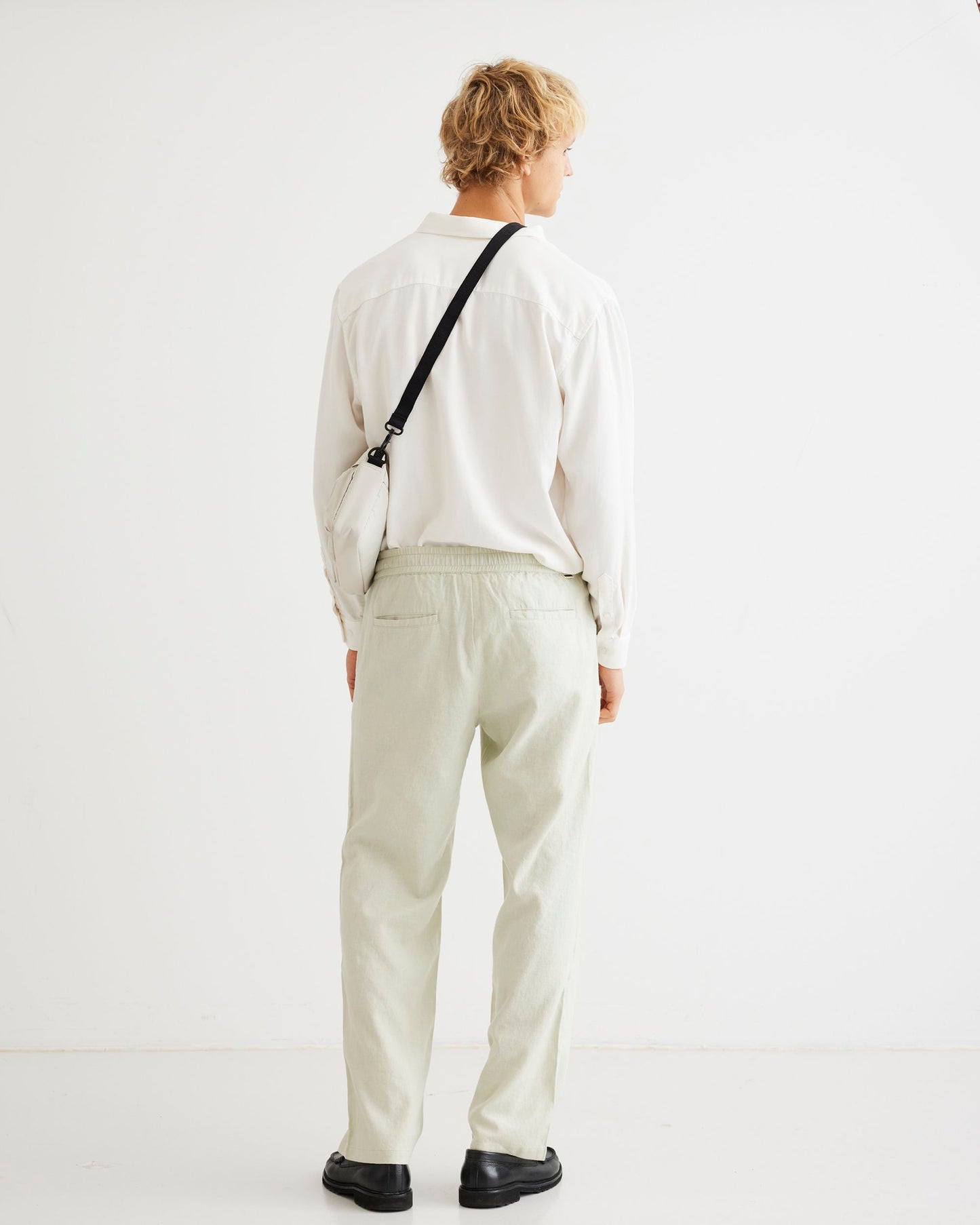Woodbird WBEik Linen Pant Pants Mint Green