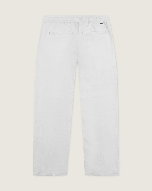 Woodbird WBEik Linen Pant Pants Off White