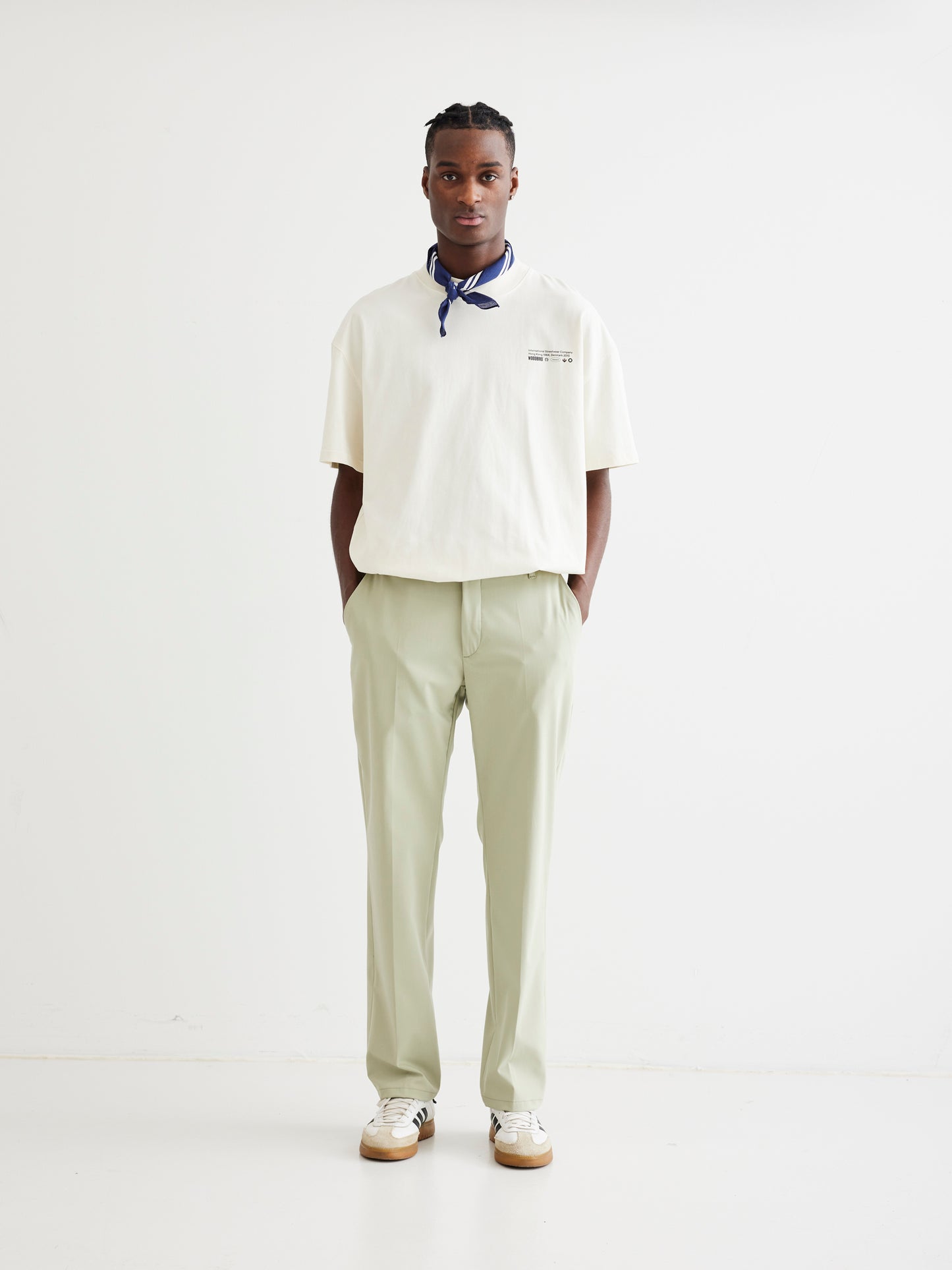 Woodbird WBEik Nickel Pant Pants Dust Green