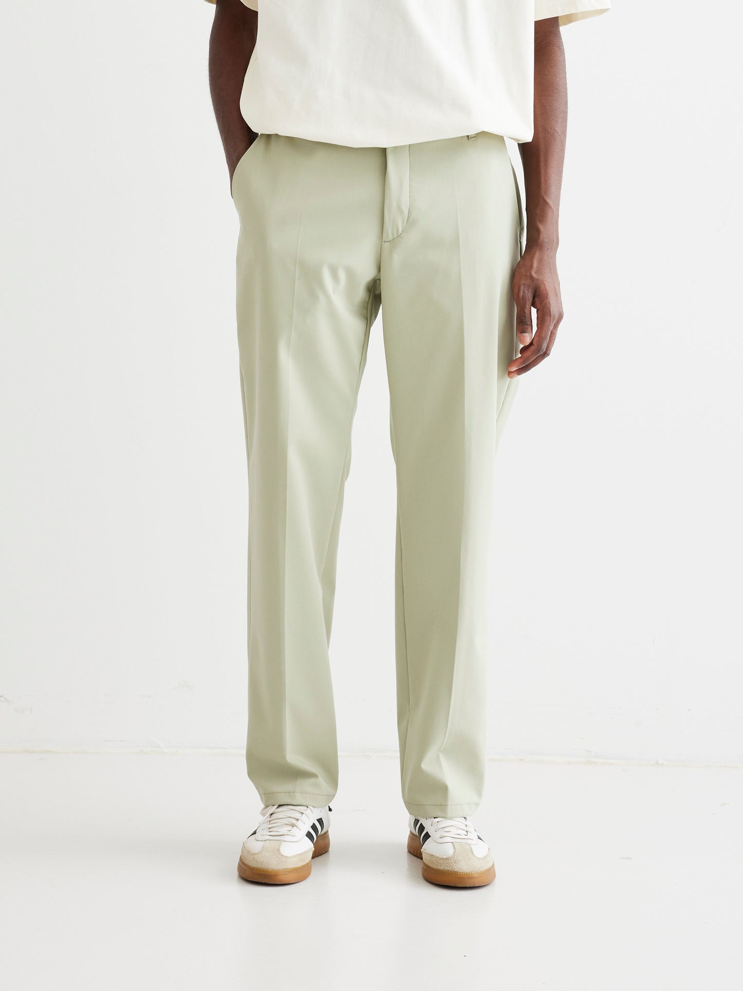 Woodbird WBEik Nickel Pant Pants Dust Green