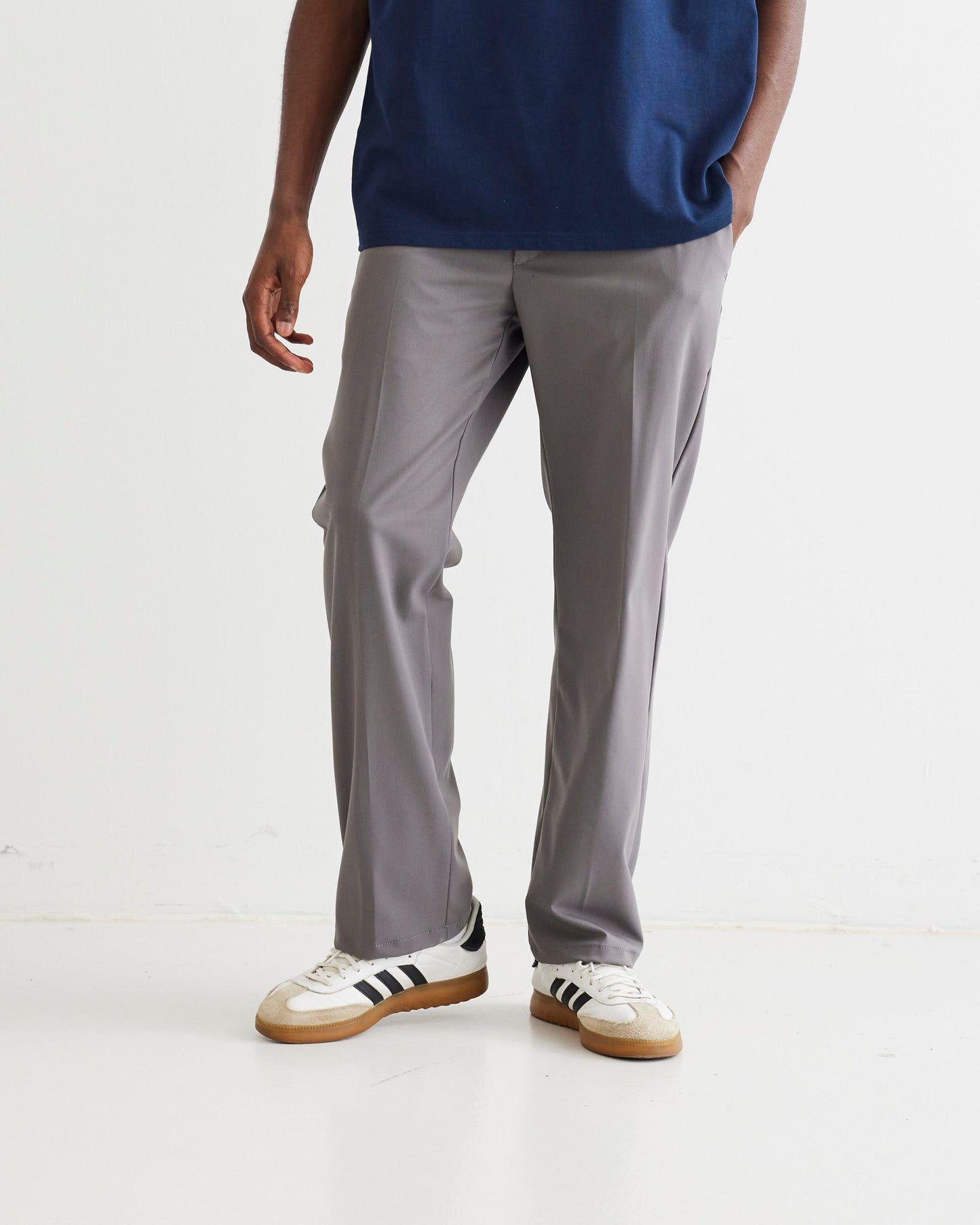 Woodbird WBEik Nickel Pants Pants Grey Stone