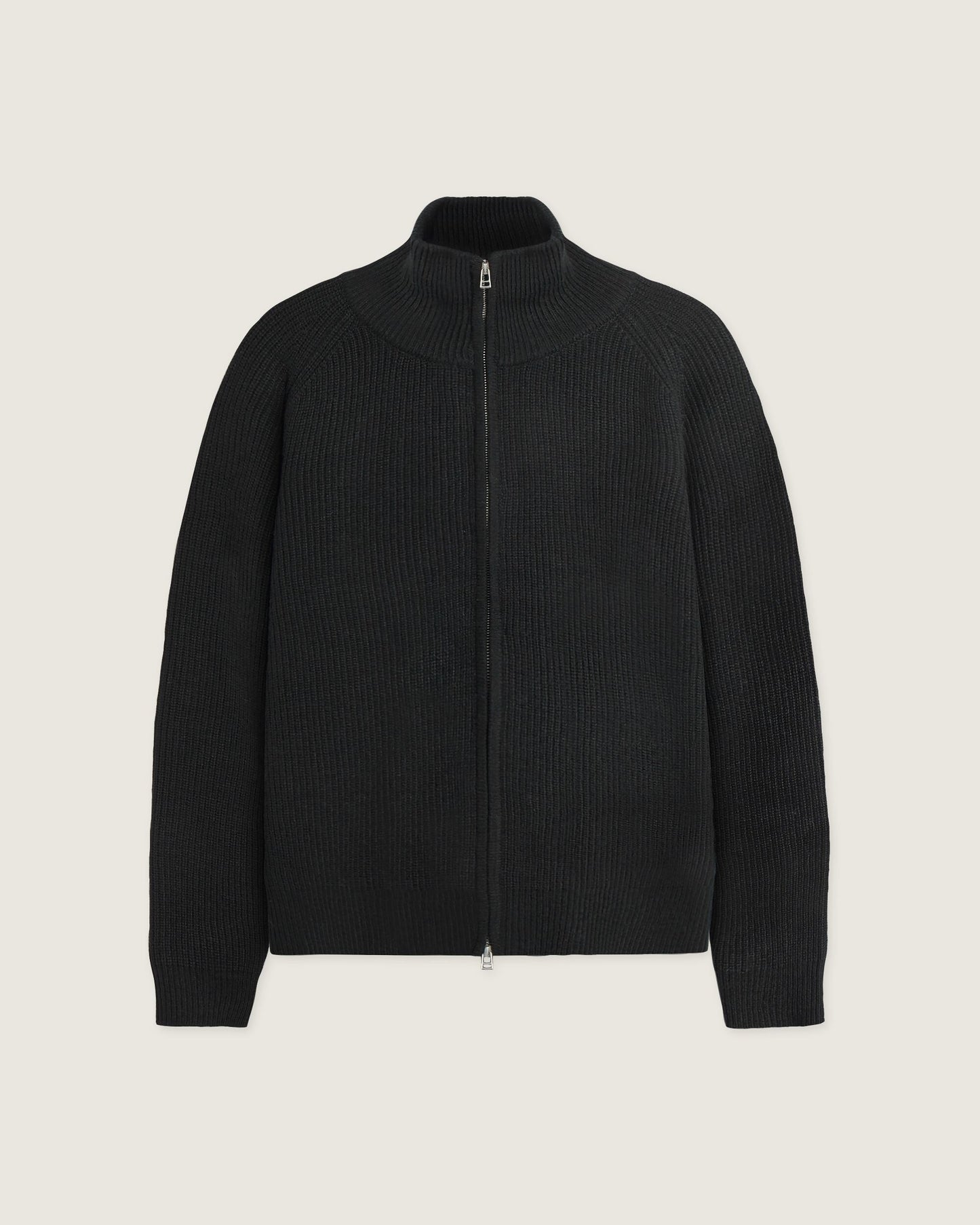 Woodbird WBJass Wool Zip Knits Black
