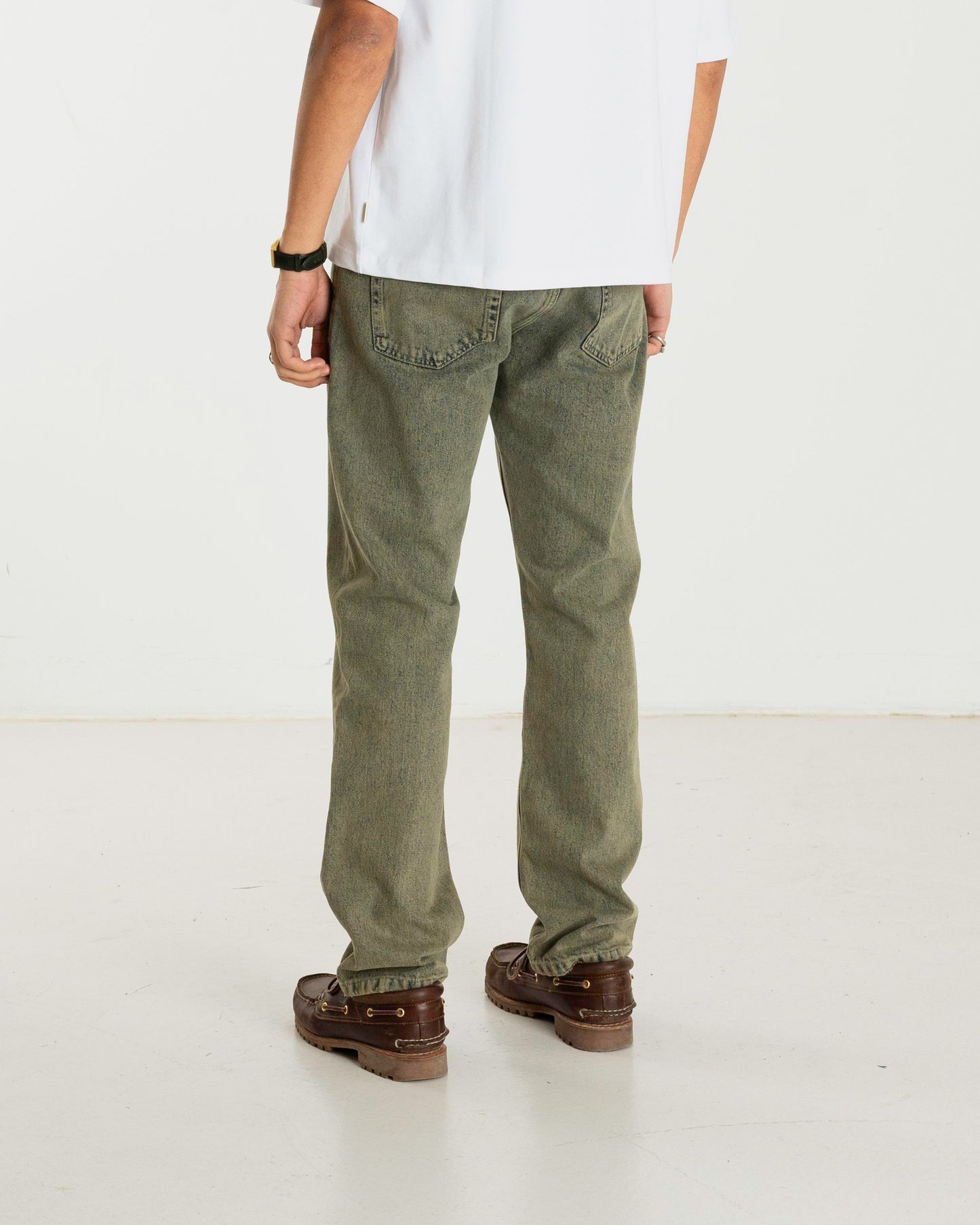 Woodbird WBJay Dirt Jeans Jeans Dark Green