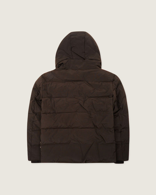 Woodbird WBJoseph Tech Jacket Outerwear Chocolate brown