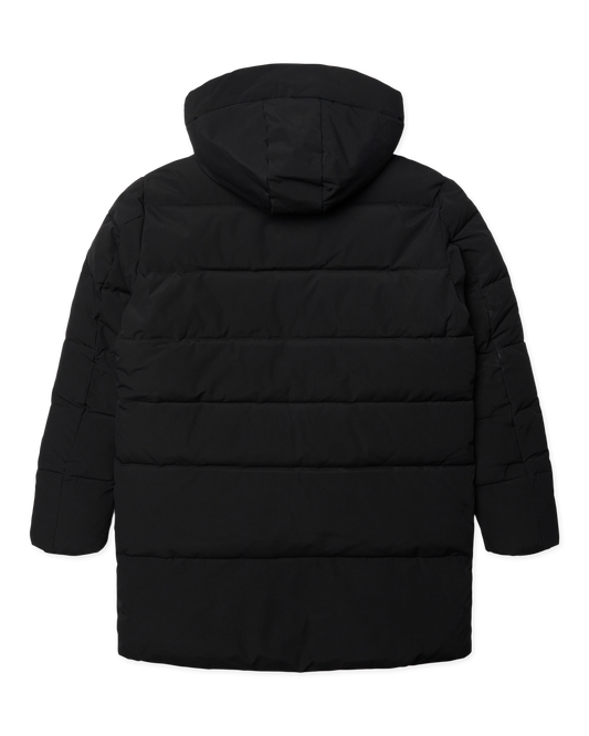 Woodbird WBJoseph Tech Long Jacket Outerwear Black