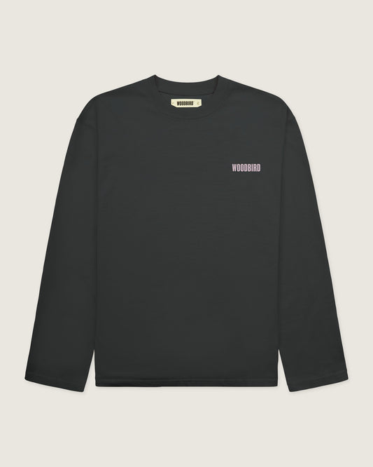 Woodbird Female WBJoul Founded Tee T-Shirts Asphalt