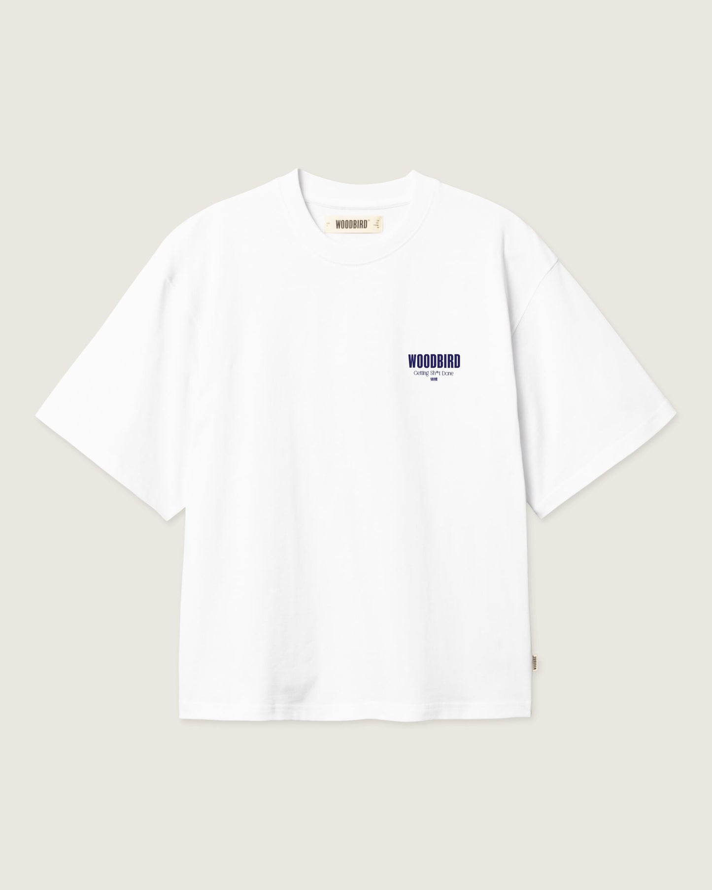 Woodbird Female WBJuno Pho Tee T-Shirts White