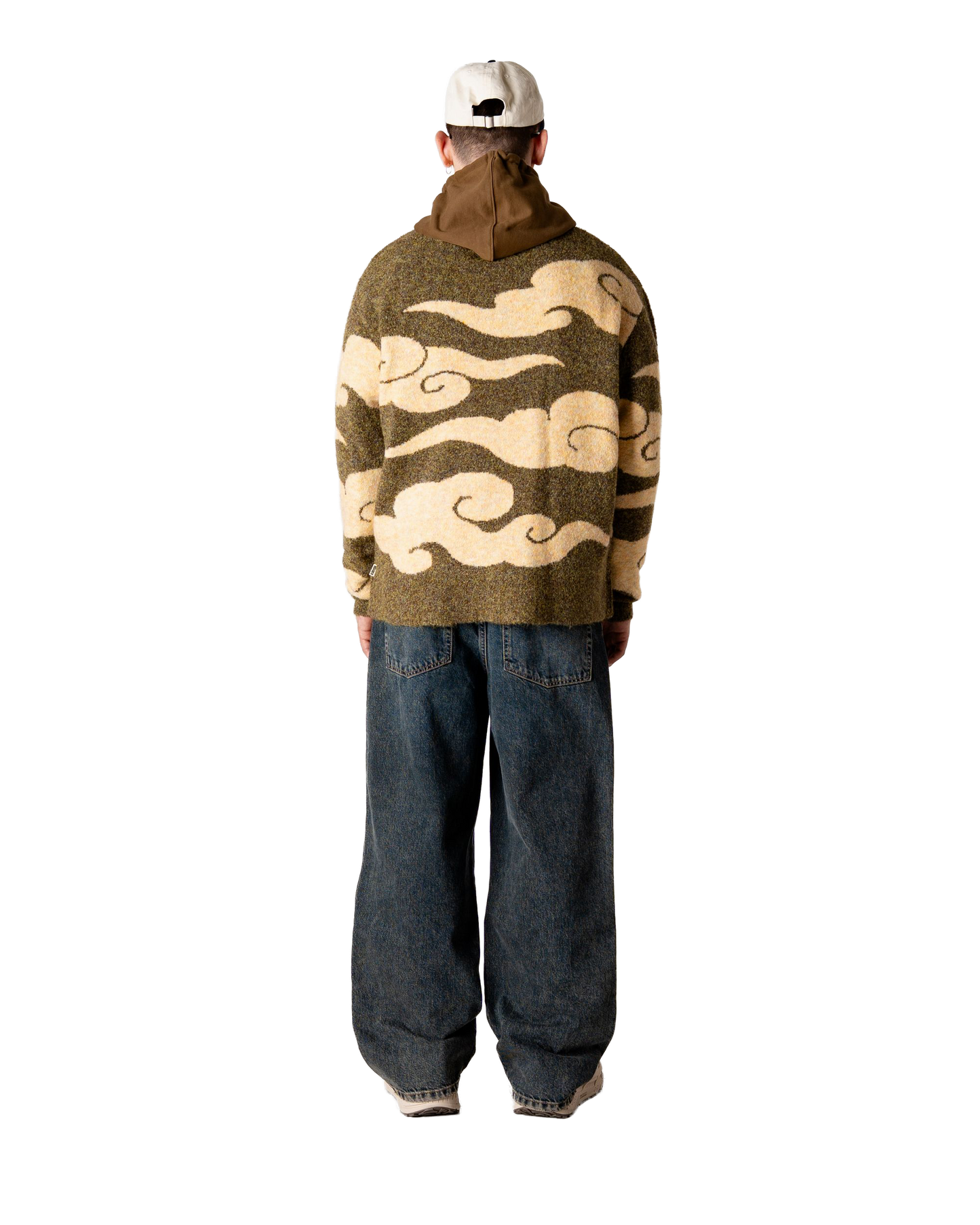 Woodbird WBKoon Cloud Cardigan Knits Dark Green