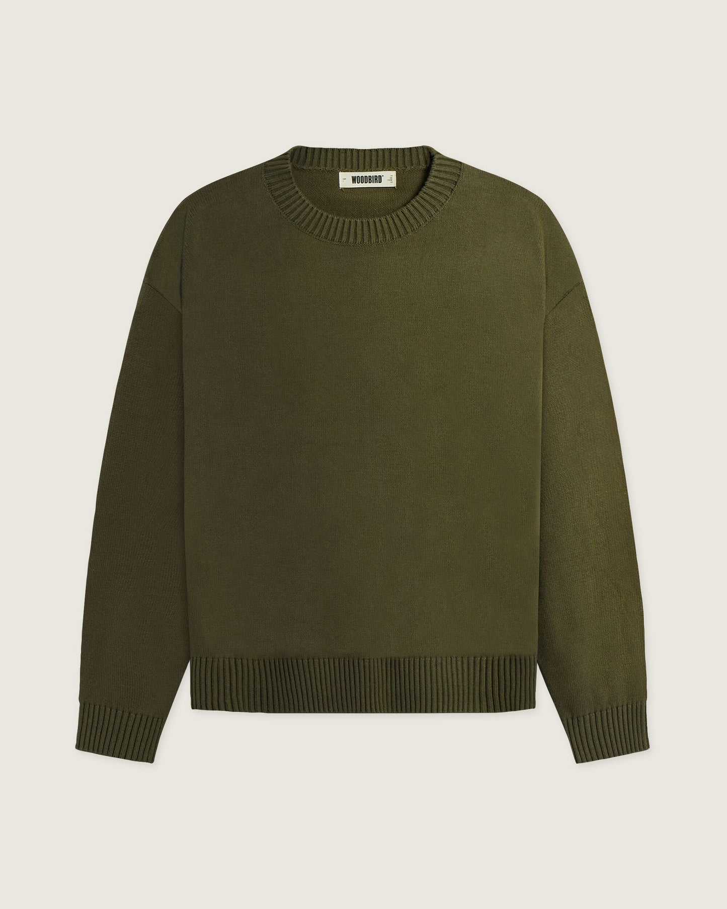 Woodbird WBKurt Art Crew Knits Dark Brown