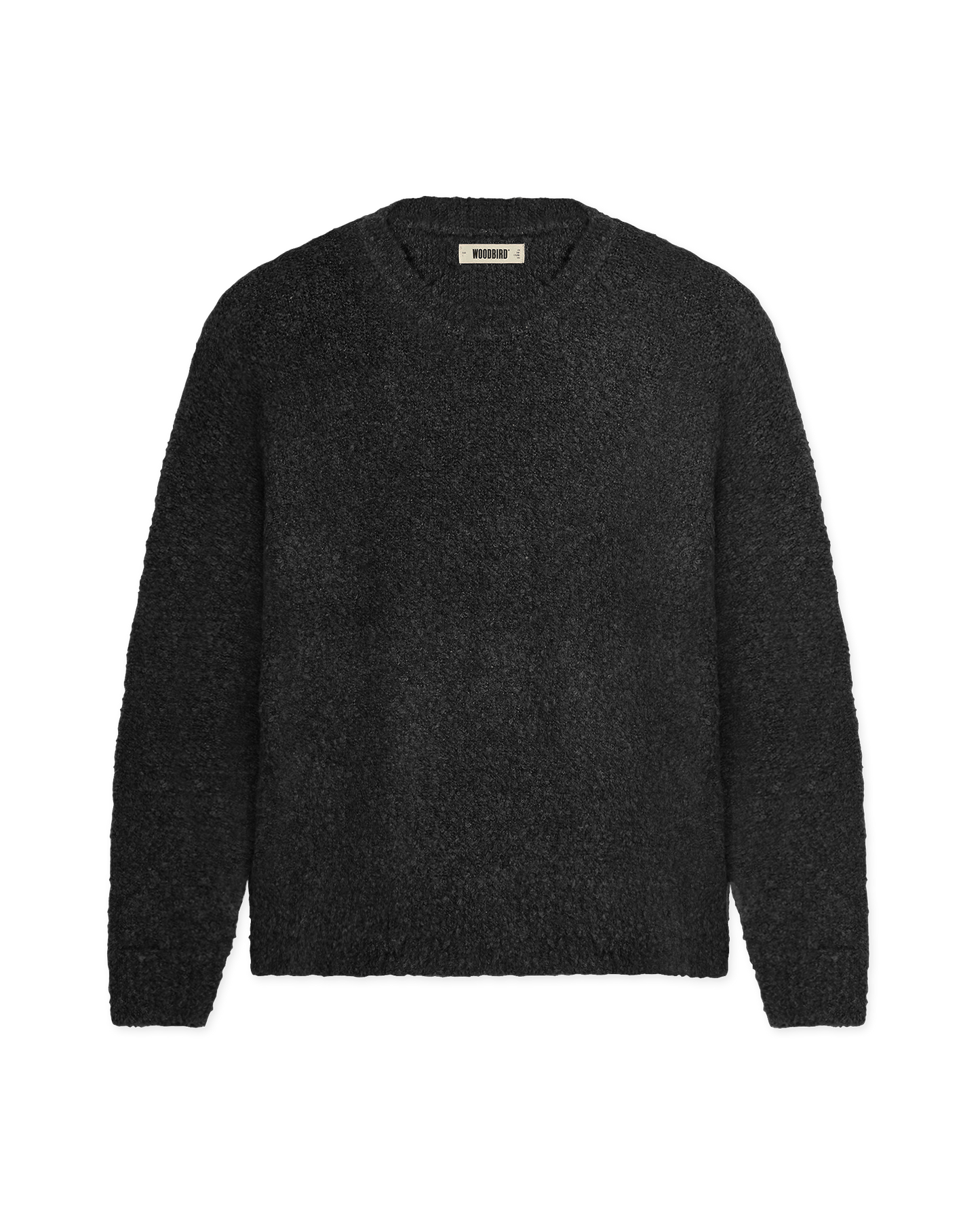 Woodbird WBKurt Loop Crew Knits Black