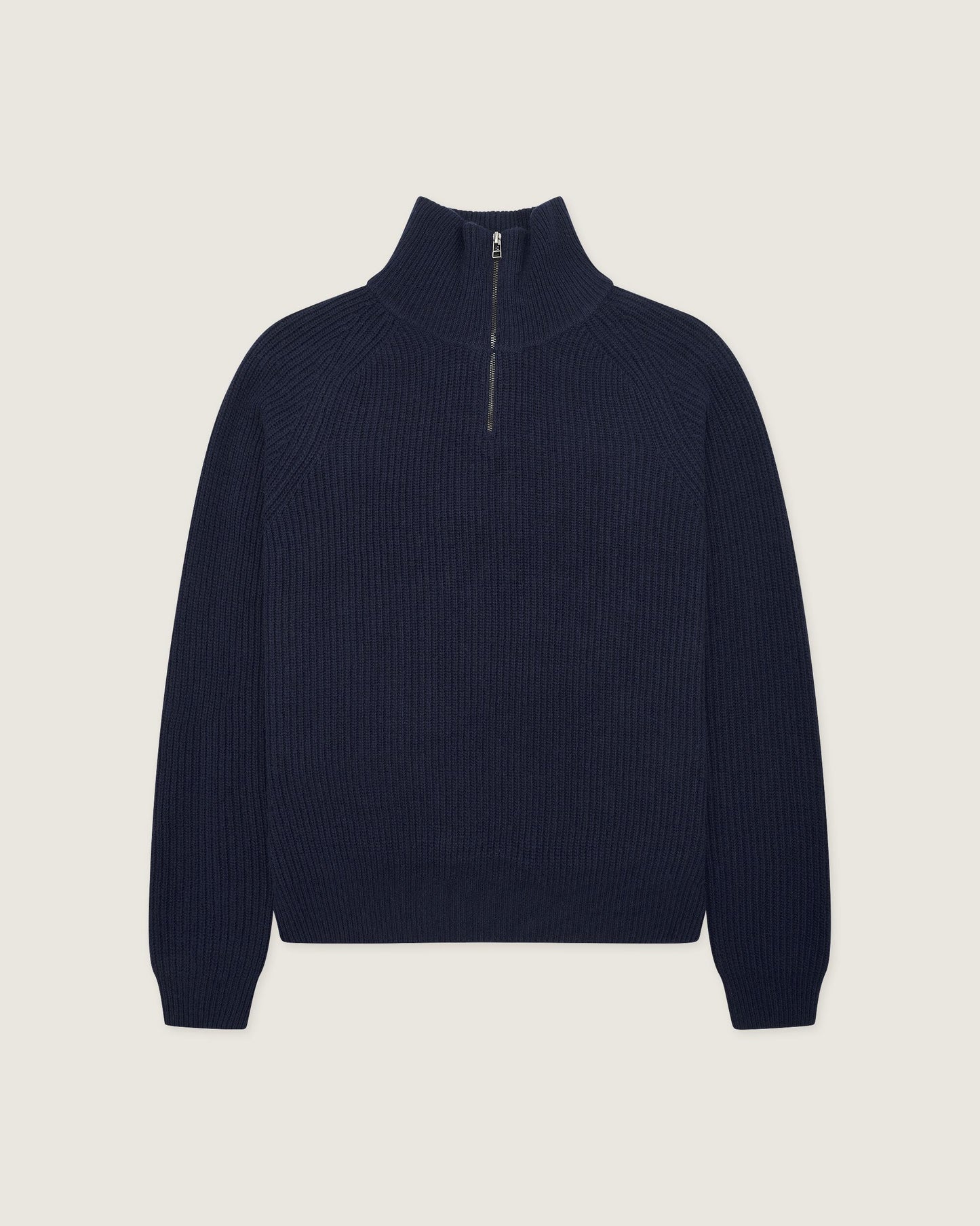 Woodbird WBLass Wool Half-Zip Knits Navy