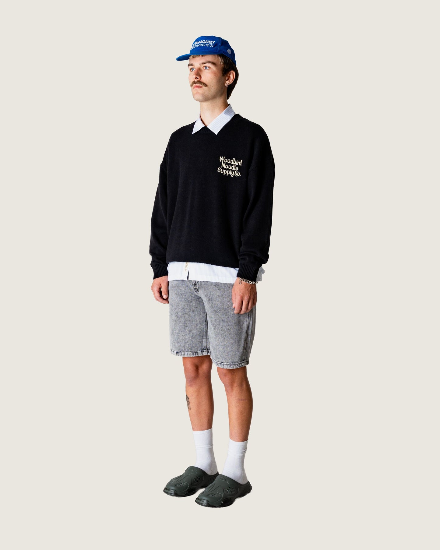 Woodbird WBLeroy Ash Grey Shorts Shorts Grey