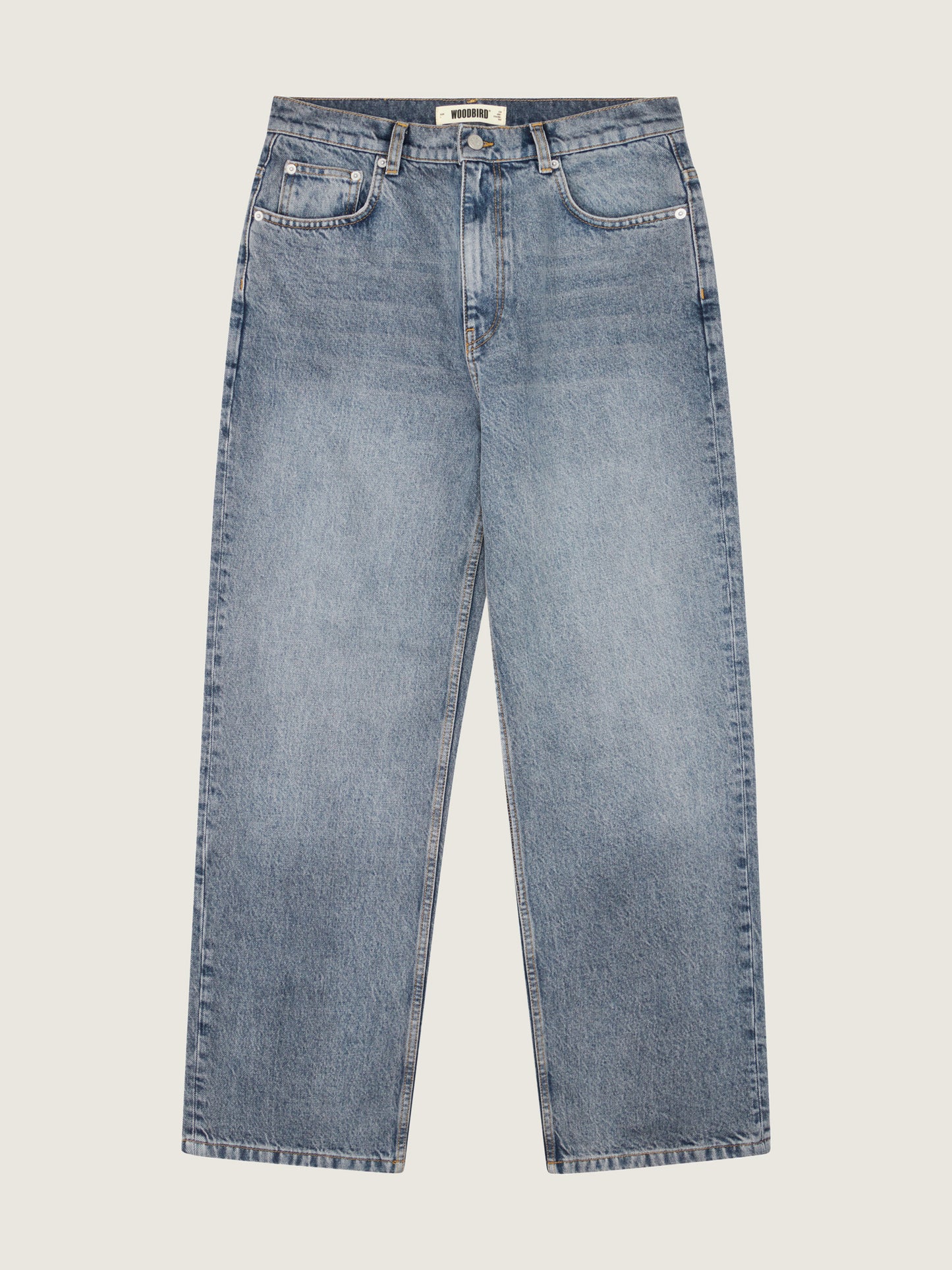 Woodbird WBLeroy Bone Jeans Jeans Grey Blue