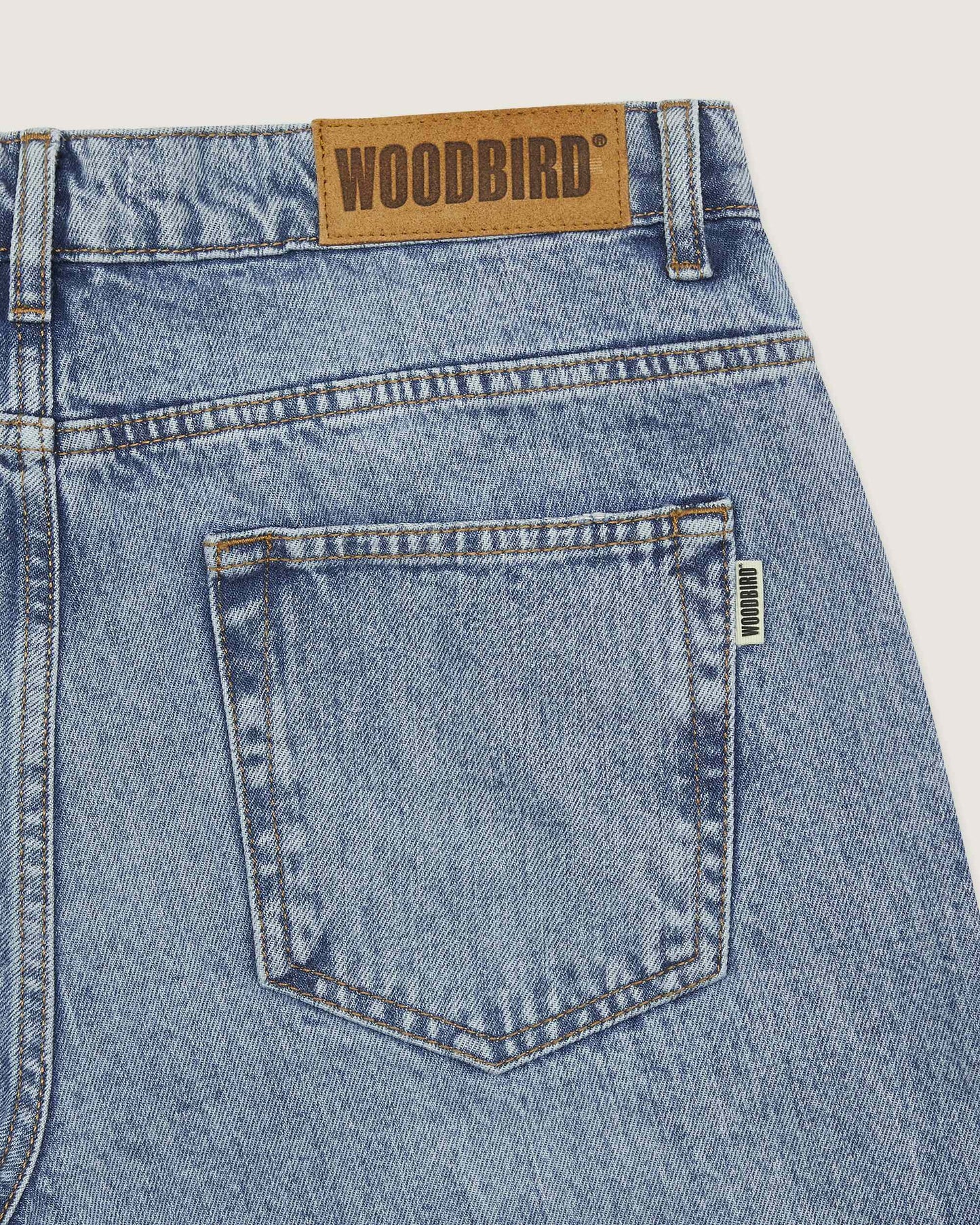 Woodbird Leroy Doone Jeans Jeans Washed Blue