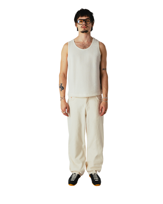Woodbird WBLeroy Twill Pants Jeans Off White