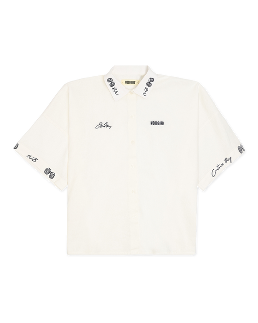 Woodbird Female WBLuna Embroid Shirt Shirts Off White