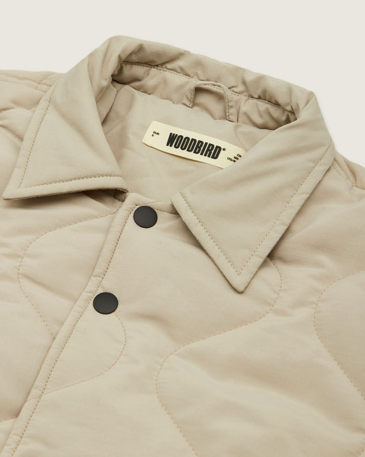 Woodbird Female WBMaze Quilt Jacket Jackets Stone