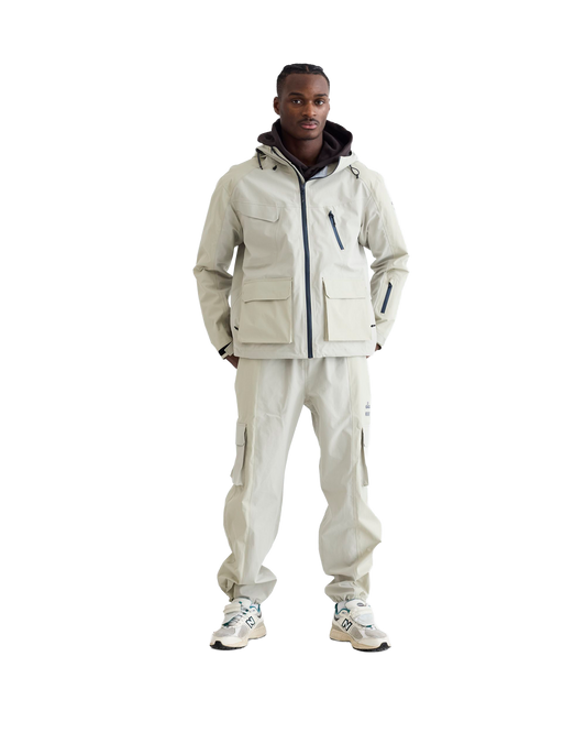 Woodbird WBMizo Elka Shell Jacket Outerwear Stone