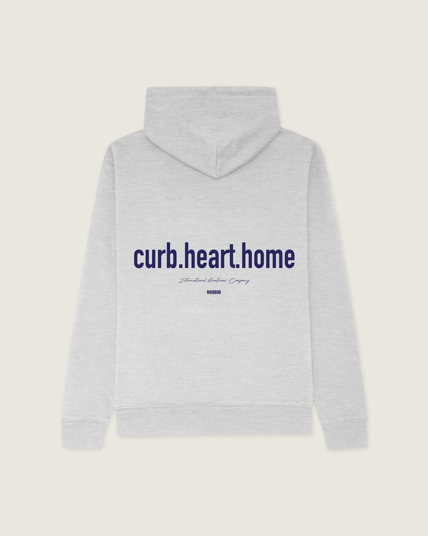 Woodbird WBPacs Home Hoodie Sweats Snow Melange
